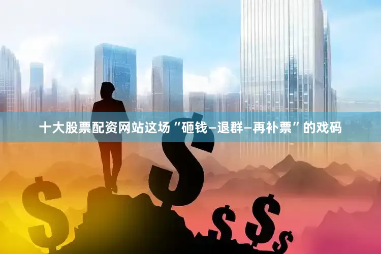 十大股票配资网站这场“砸钱—退群—再补票”的戏码
