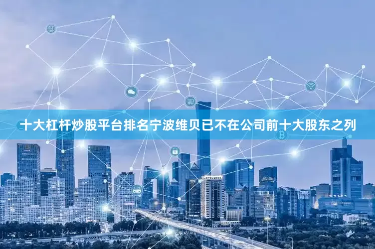 十大杠杆炒股平台排名宁波维贝已不在公司前十大股东之列