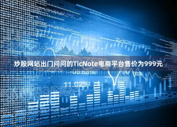 炒股网站出门问问的TicNote电商平台售价为999元